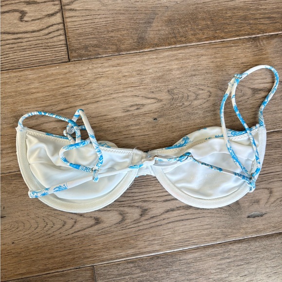 White Fox Boutique More Than A Dream Bikini Top Cerulean XS - Picture 5 of 7
